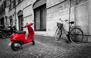 Selbstklebende Fototapeten Street in Rome © Givaga