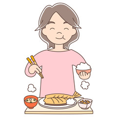 お母さん_ご飯