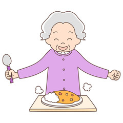 おばあちゃん_カレー