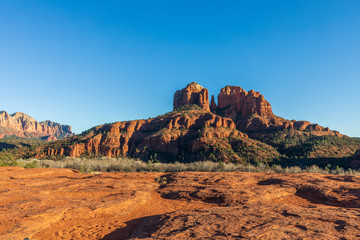 Scenic Cathedral Rocks Landscape Sedona Arizona