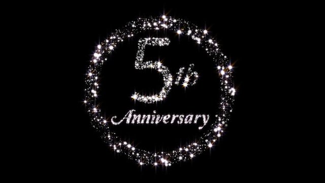 5th year anniversary overlay