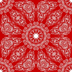 Modern floral ornament. Vector color mandala illustration, Designed for Web, Poster, Label and Other