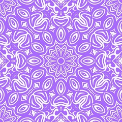 Mandala Style Vector Color Shapes. Abstract design. Decoration for fashion, holiday card, relax