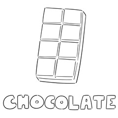 vector of chocolate