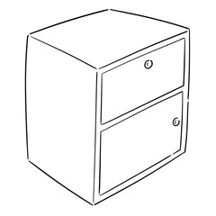 vector of drawer