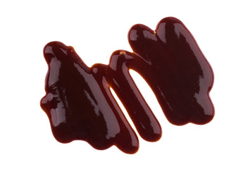 Barbecue sauce isolated on white background