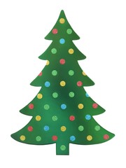 Green Christmas tree