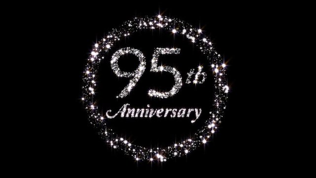 95th year anniversary overlay