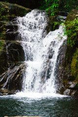 Obraz premium The khlong pla khang waterfall it is very beautiful
