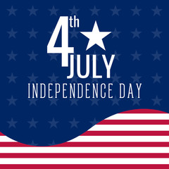 Happy independence day. 4th of July