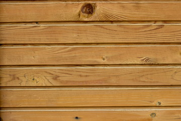 Fototapeta premium Yellow wooden planks wall background 