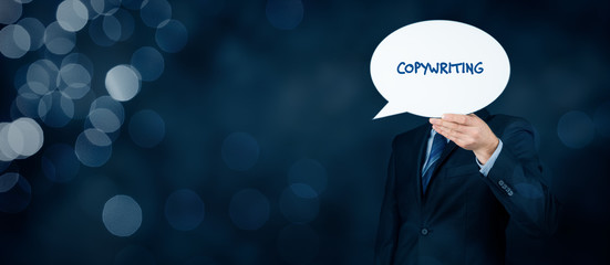Copywriting concept