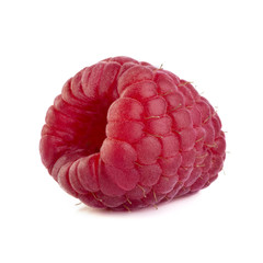 Fresh raspberry isolated on a white background
