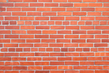Red brick wall background