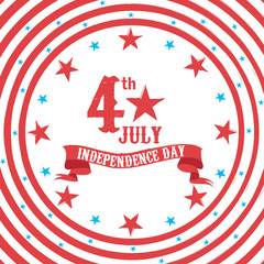 Happy independence day. 4th of July