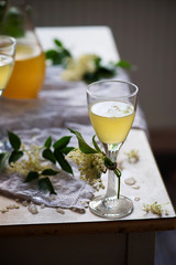 elderflower white wine.style vintage