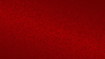 Abstract halftone gradient background in randomly shades of red colors
