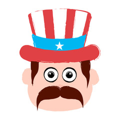 Avatar of a man with an american party hat