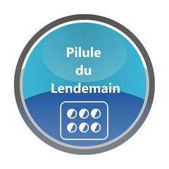 Pilule du lendemain dans un bouton