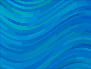 Light Blue pattern with wavy lines. Modern minimalist design. Vector illustration