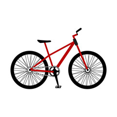 Fototapeta premium Isolated bicycle icon