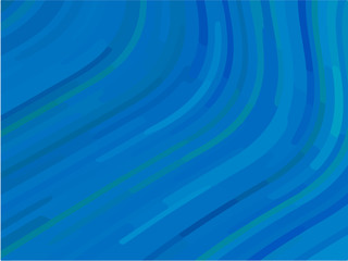 Light Blue pattern with wavy lines. Modern minimalist design. Vector illustration