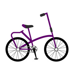 Isolated bicycle icon