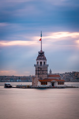 Fototapeta premium Maiden Tower is most beautiful architecture in Istanbul