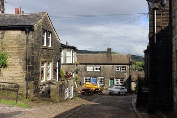 Towngate, Heptonstall, West Yorkshire.