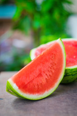 Close up photo of watermelon