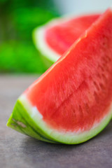 Close up photo of watermelon