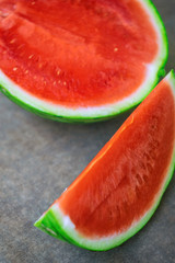 Close up photo of watermelon