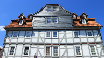 Fachwerkfassade in Ziegenhain