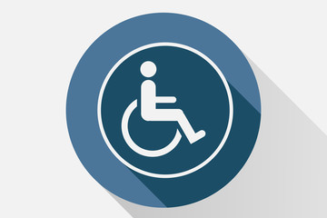 Icono de silla de ruedas.