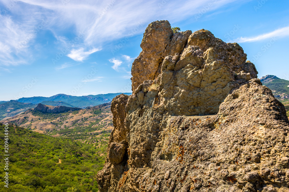 Poster Mountain landscape