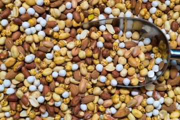 mixed dried nuts