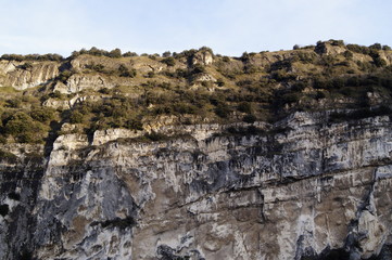 Gardasee Felswand
