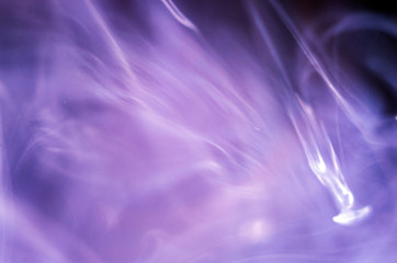 chemical experiment with paints