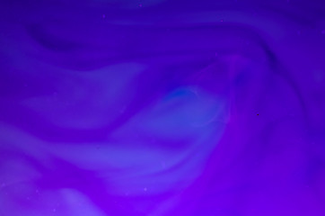 chemical experiment with paints