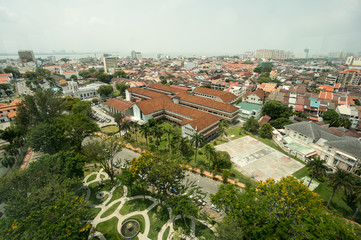 Fototapeta na wymiar Penang City, Malaysia