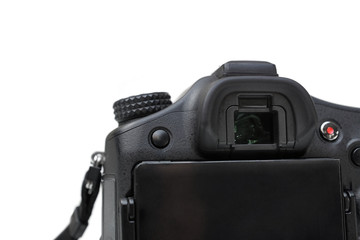 Camera viewfinder isolated on white background