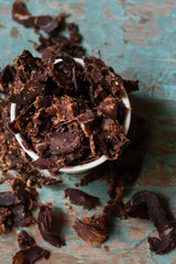 shaved biltong