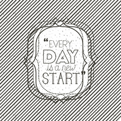 make it happy message with hand made font vector illustration design