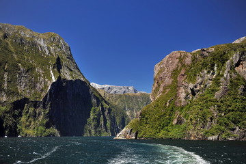 Fototapeta na wymiar Landscapes of the South Island of New Zealand