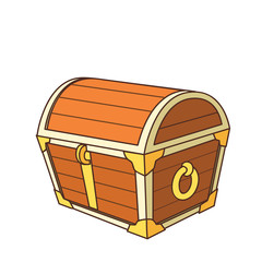 cartoon treasure chest