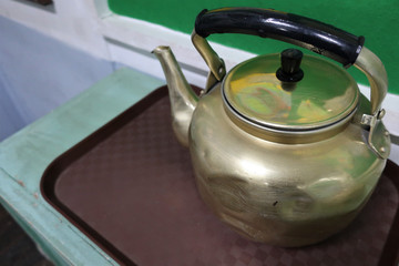 Vintage kettle in Korea
