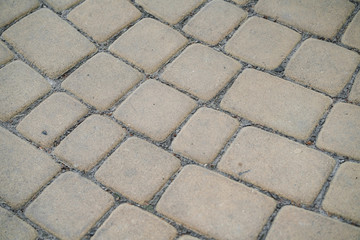 Gray gravel road texture