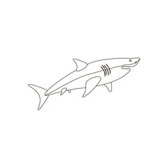 Shark coloring pages