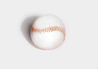 baseball ball .isolated on a white background .