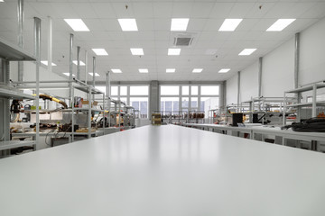 Factory for the manufacture of electronic printed circuit boards. Workshop surface mounting and...